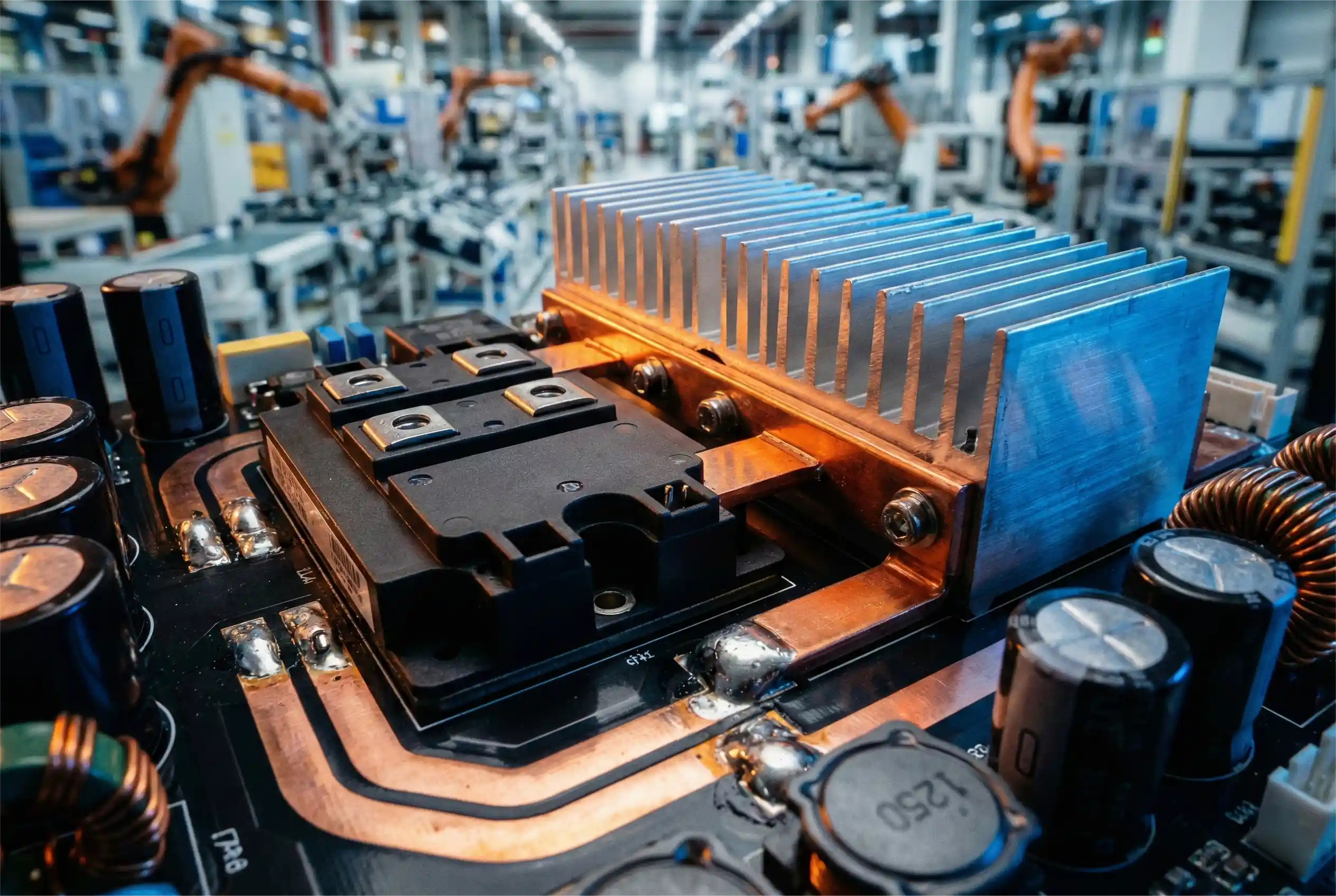 储能PCS核心功率模块与PCBA电路板细节