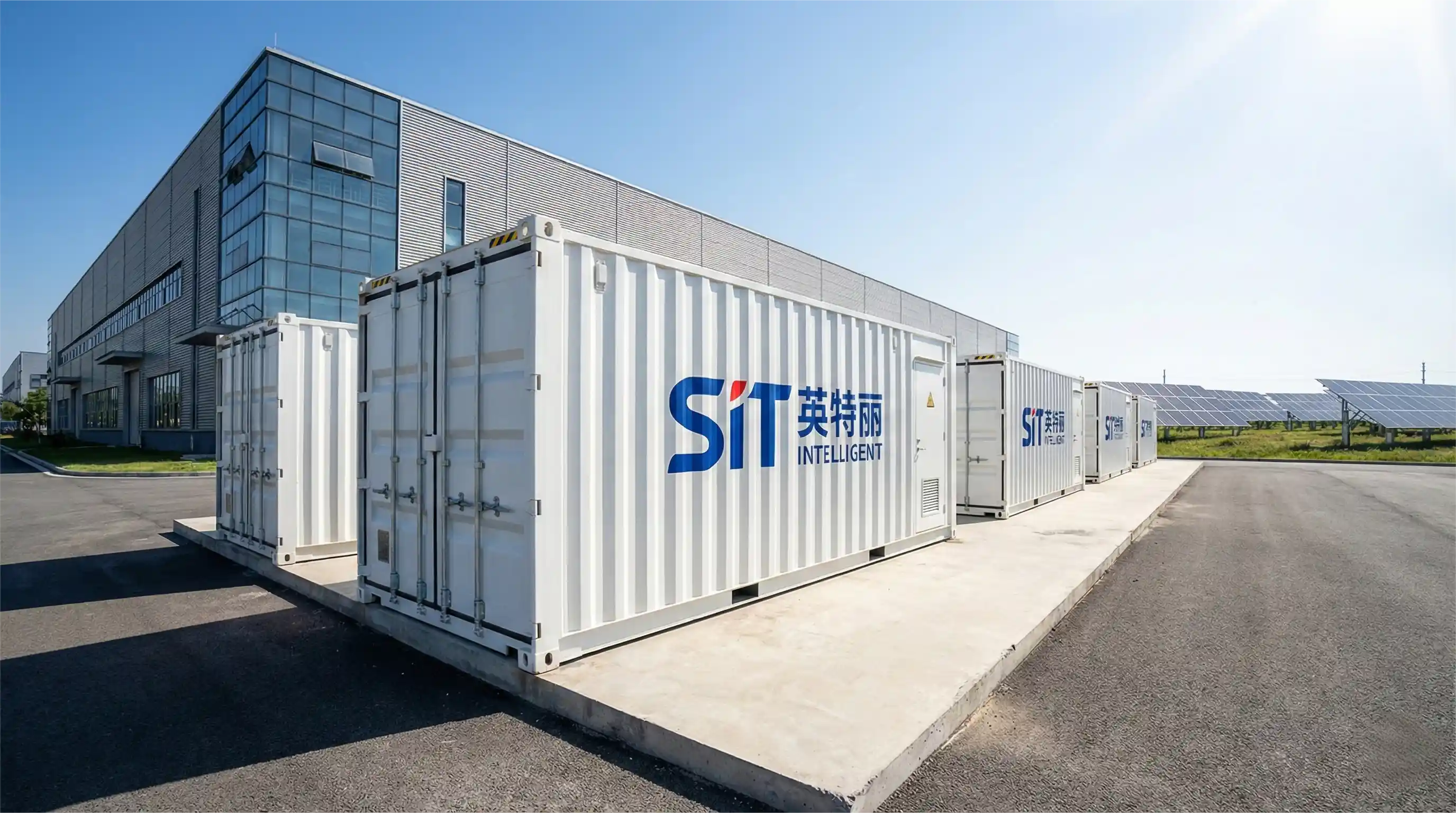 英特丽工商业储能系统户外应用案例